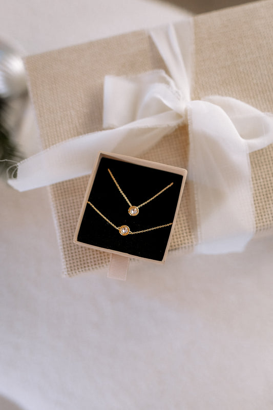 Goldenen Mama Schmuck (Kette) für besondere Anlässe, schön verpackt und fertig zum verschenken